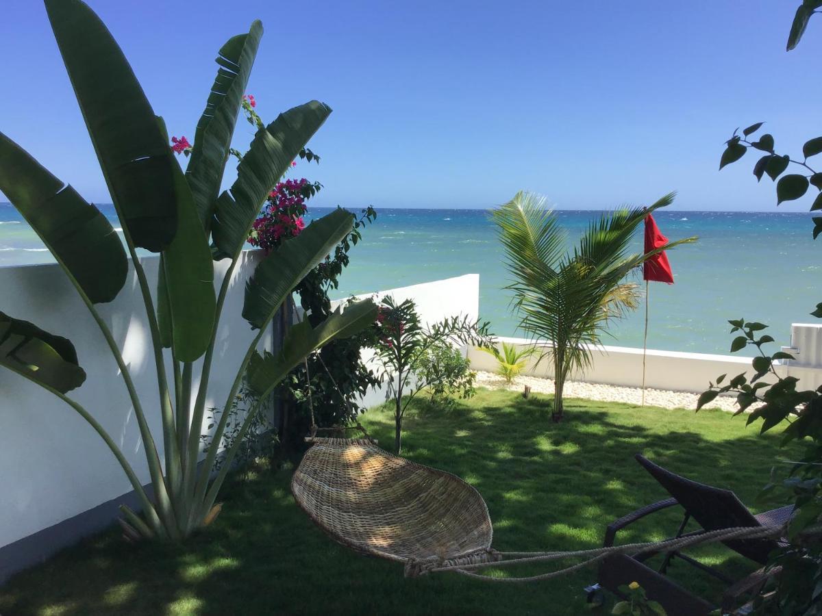 Bamboobeachvilla1 Ac New Oceanfront Pool Sunsetview Garden Kitchen Satellite Starlink Wi-Fi Dimiao Exteriér fotografie